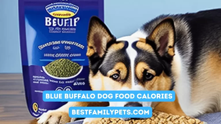 blue buffalo dog food calories