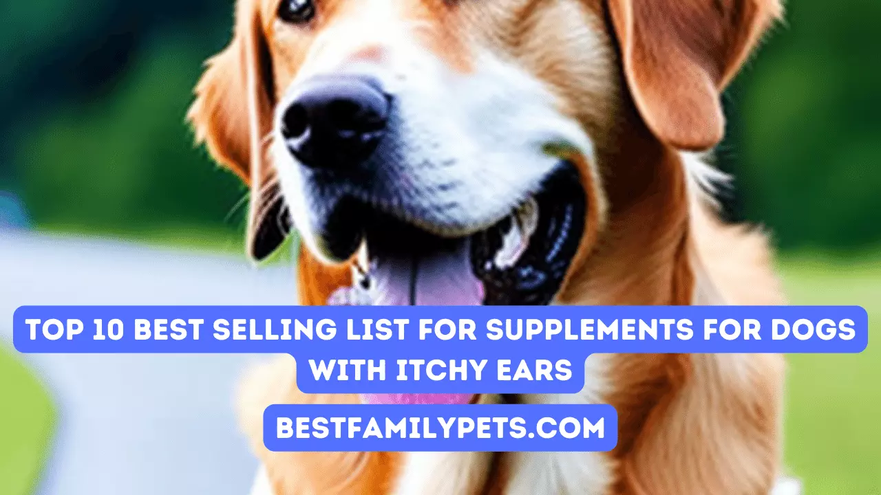 Supplements for Dogs with Itchy Ears