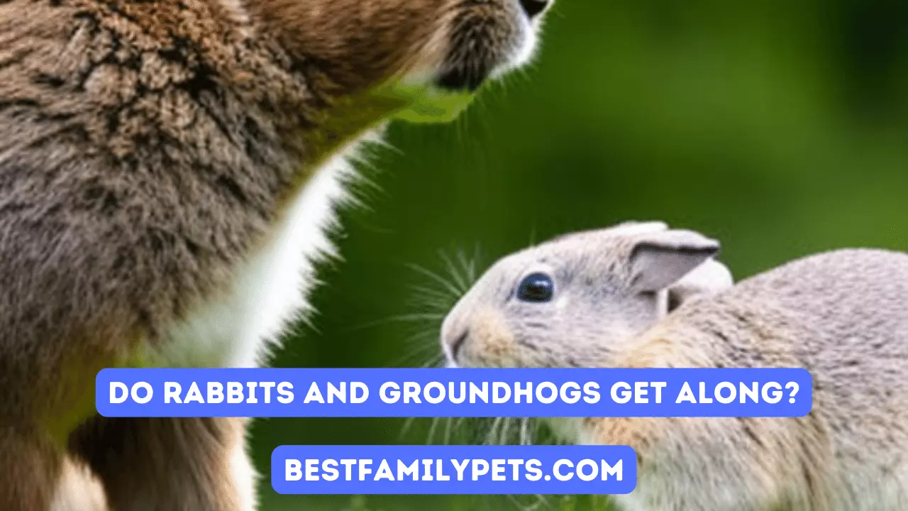 Do Rabbits and Groundhogs Get along