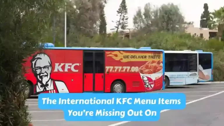 The International KFC Menu