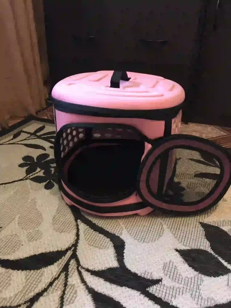 catmega large size pink carrier for cats