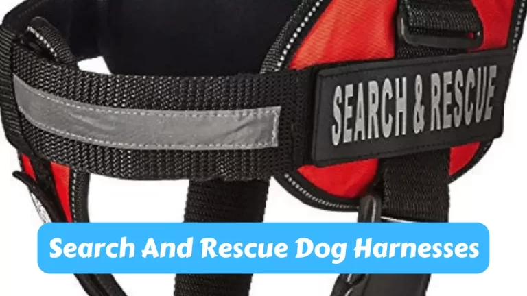 Search and Rescue Dog Harnesses